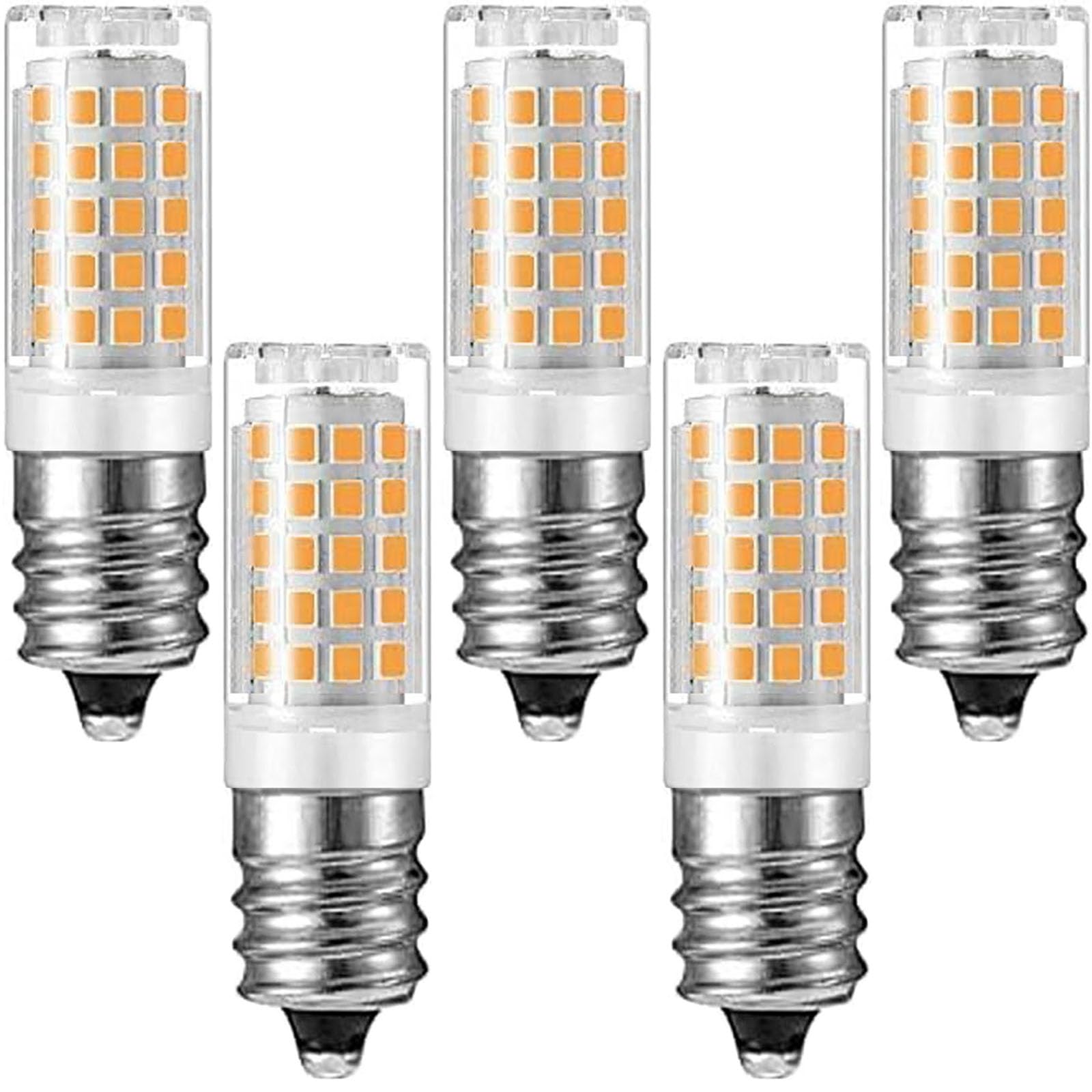 lampadina, Lampadina LED E17 7W, 220V-240V, equivalente a lampadina alogena da(Warm White)