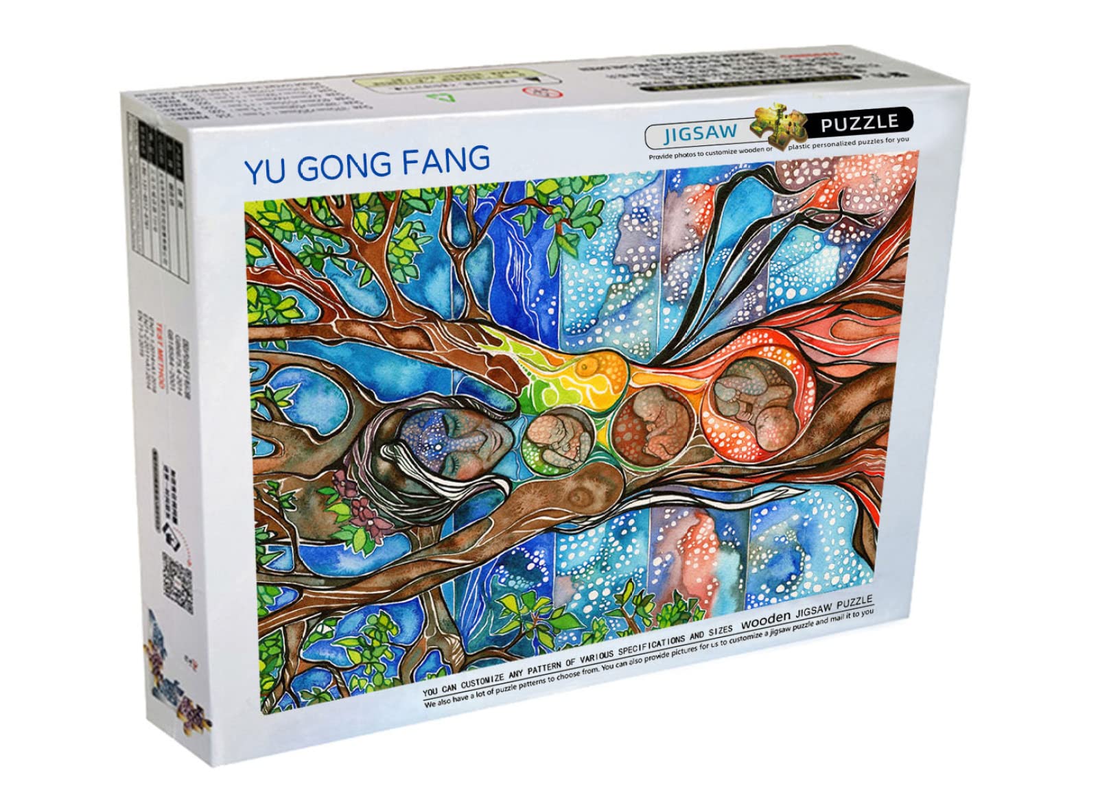 Puzzle per adulti in legno da 1500 pezzi Arte dell'albero della madre Regalo Decorazione per feste di intrattenimento per il tempo libero