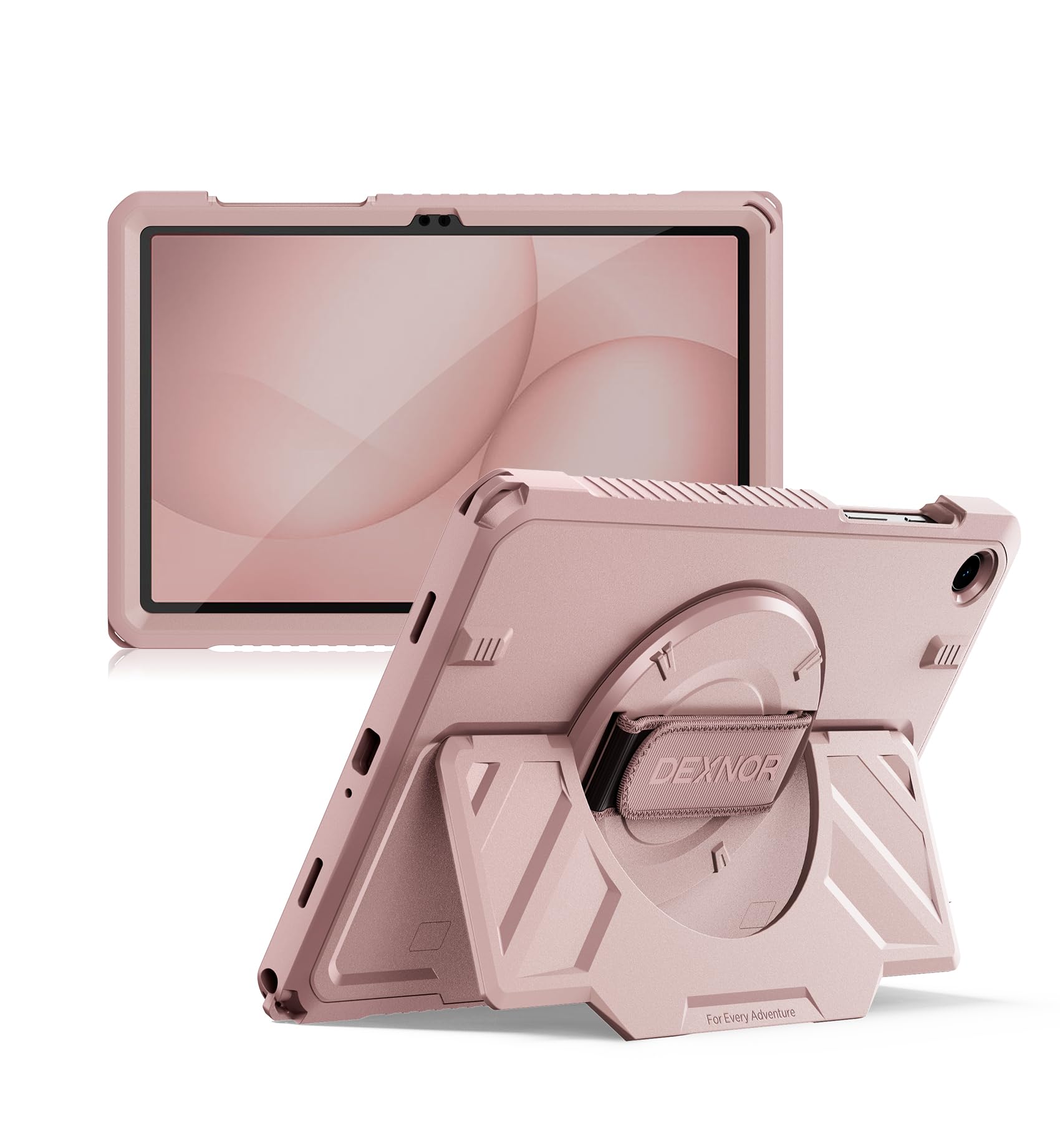 Dexnor Case for Samsung Galaxy Tab A11+5G Plus 11" Rugged Extra-Wide Stand
