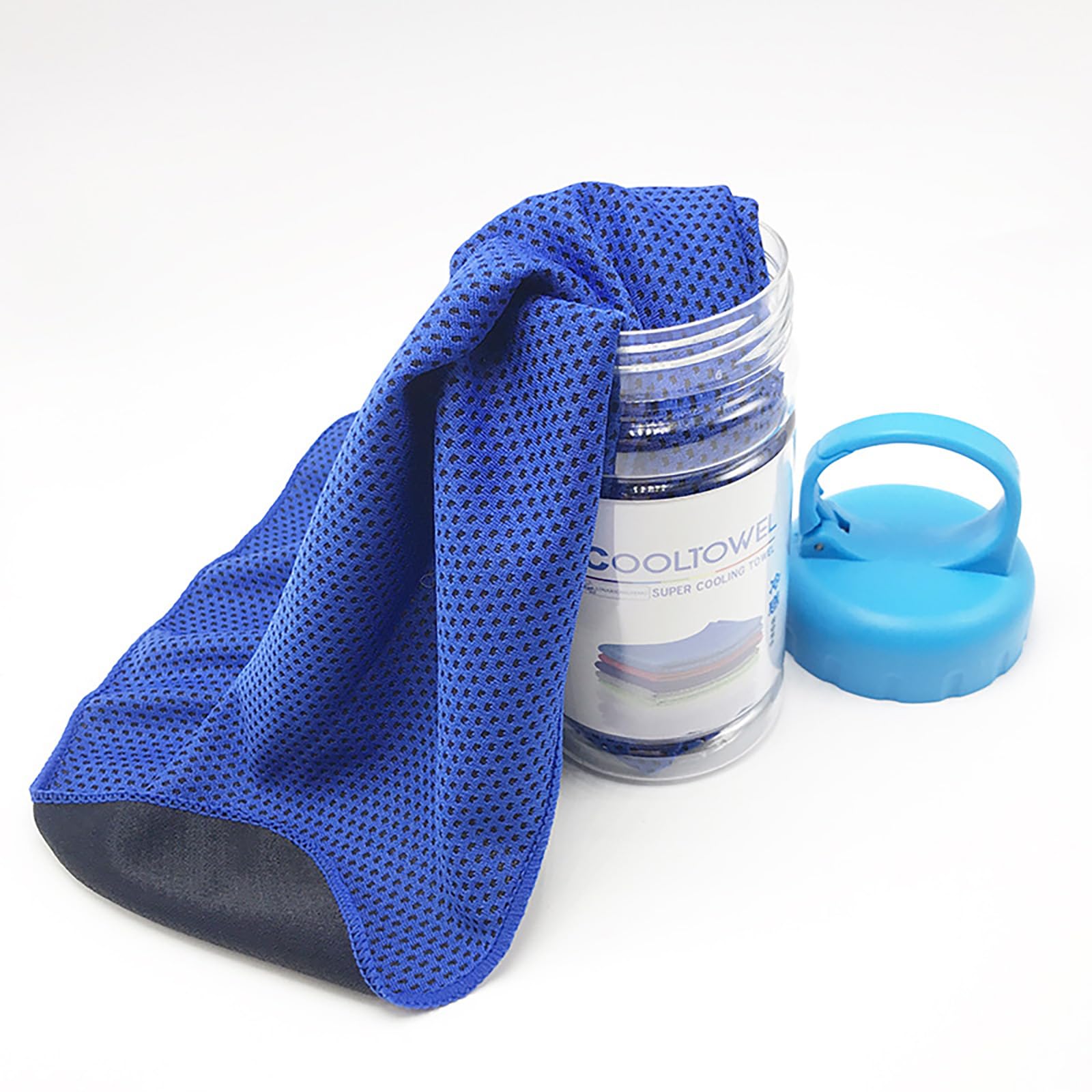 Cooling Towels for Hot Weather, Breathable Instant Quick Drying Ice Cool Microfibre Towel, Cooling Towel, Cool Towels For Extreme Heat For Men Women Kids Gym Workout Running Yoga Golf (Royal blue) — image 1