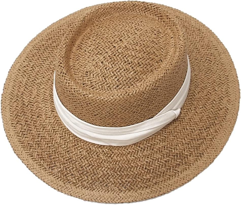 Outdoor Spring Top Hat Sun Protection Beach Flat Hats Mens