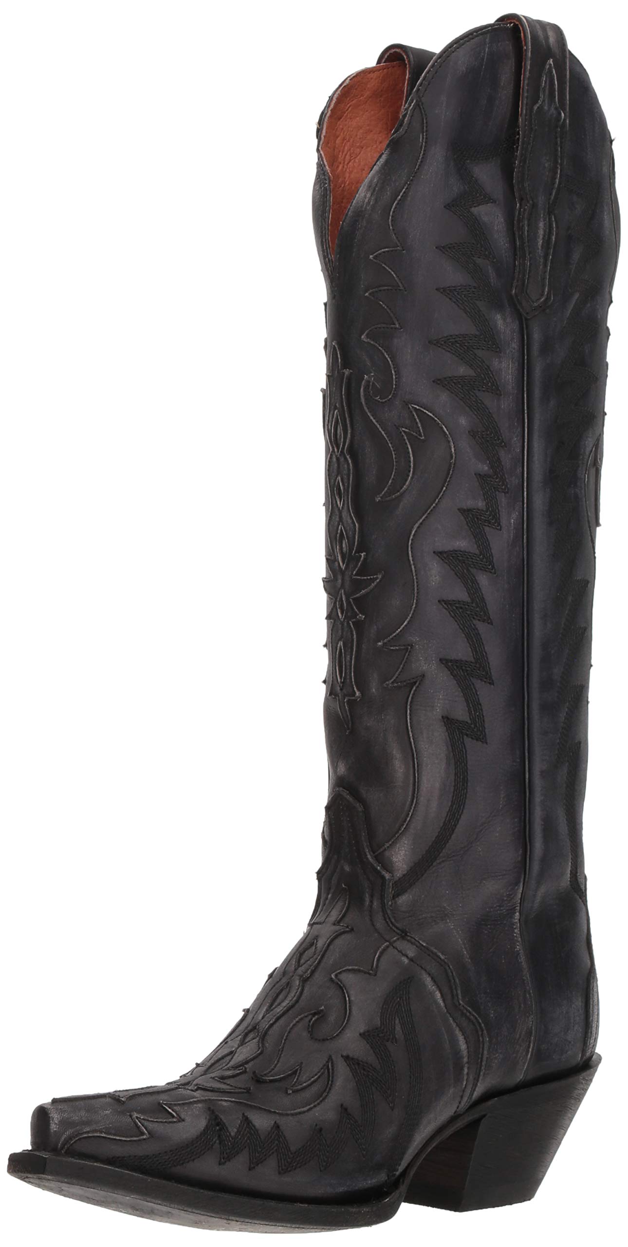 Dan Post Womens Hallie Tooled-Inlay