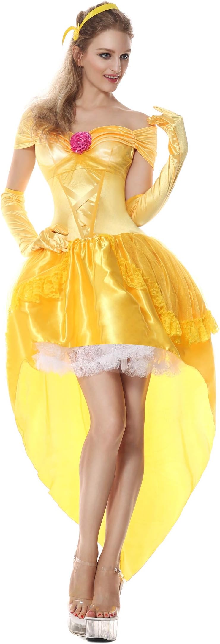 Women's Storybook Fantasy Halloween Princess Party Costume Dress Set