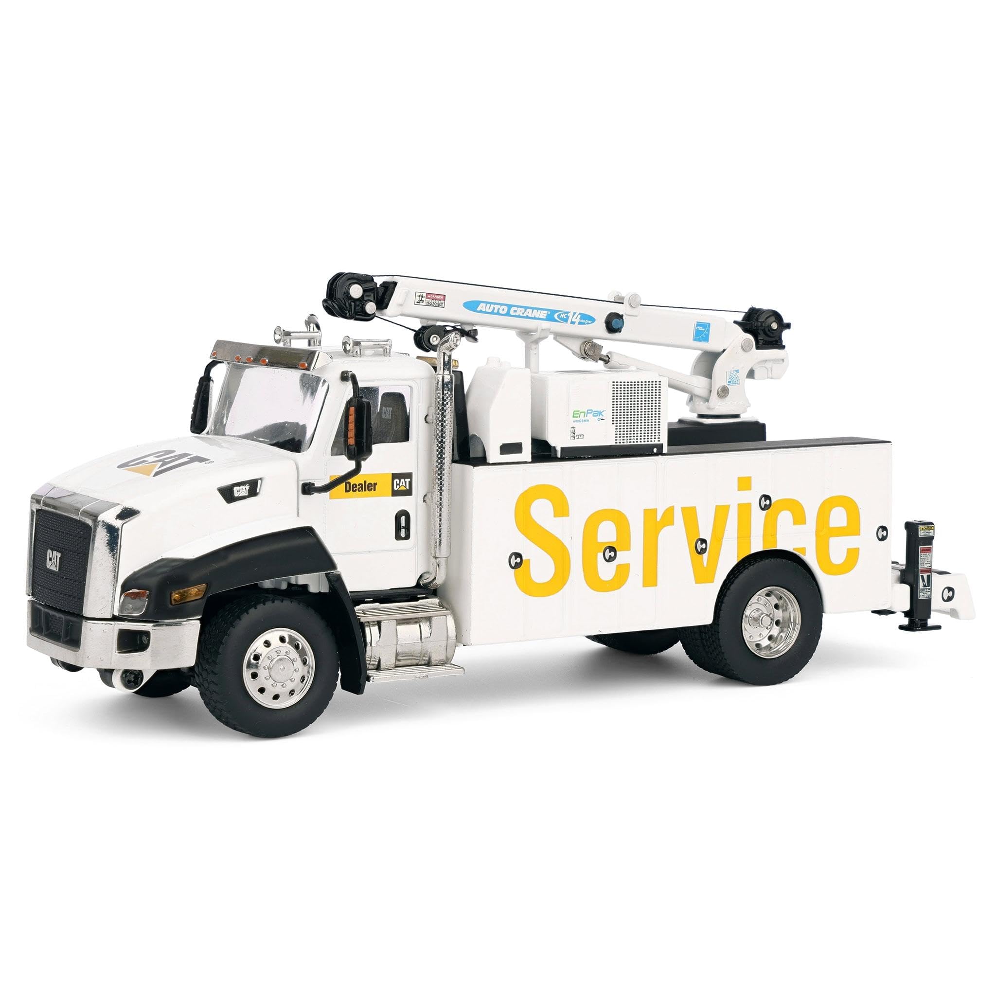 85685 cat 新品未開封　50分の1 Amazon.com: Diecast Masters 1/50 CAT CT660 Crane Truck with Titan