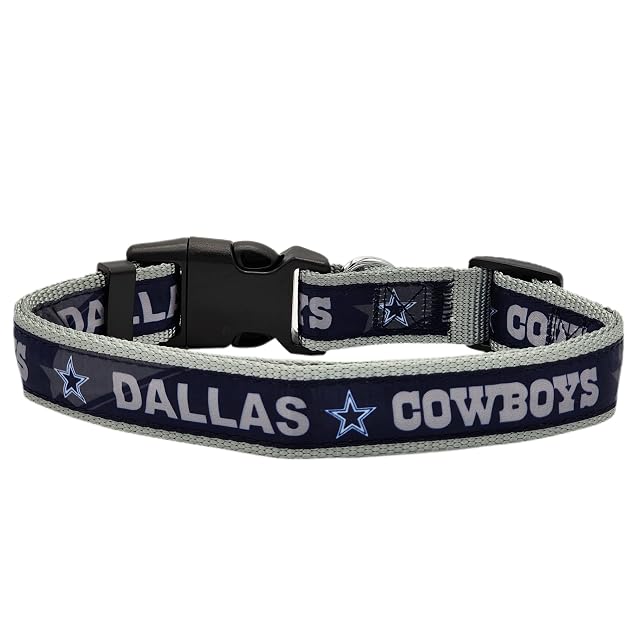 Foto 2 de 7 de Pets First Mascotas Primer NFL Dallas Cowboys Mascota Cuello, Grande