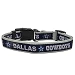 NFL PET Dallas Cowboys Dog Collar, Small Football Team Collar for Dogs & Cats - Shiny & Colorful, Licensed by The NFL