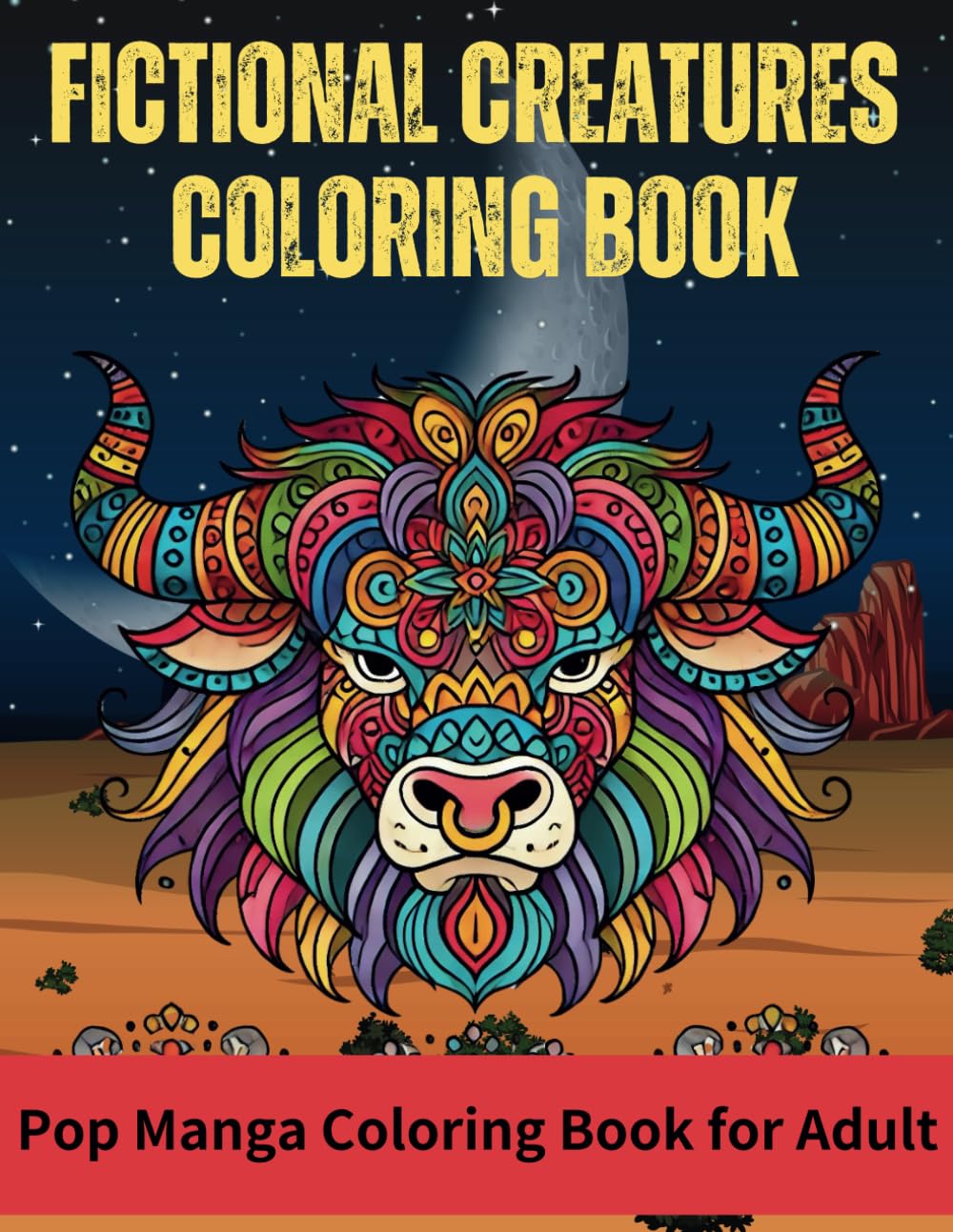 Fictional Creatures Coloring Book