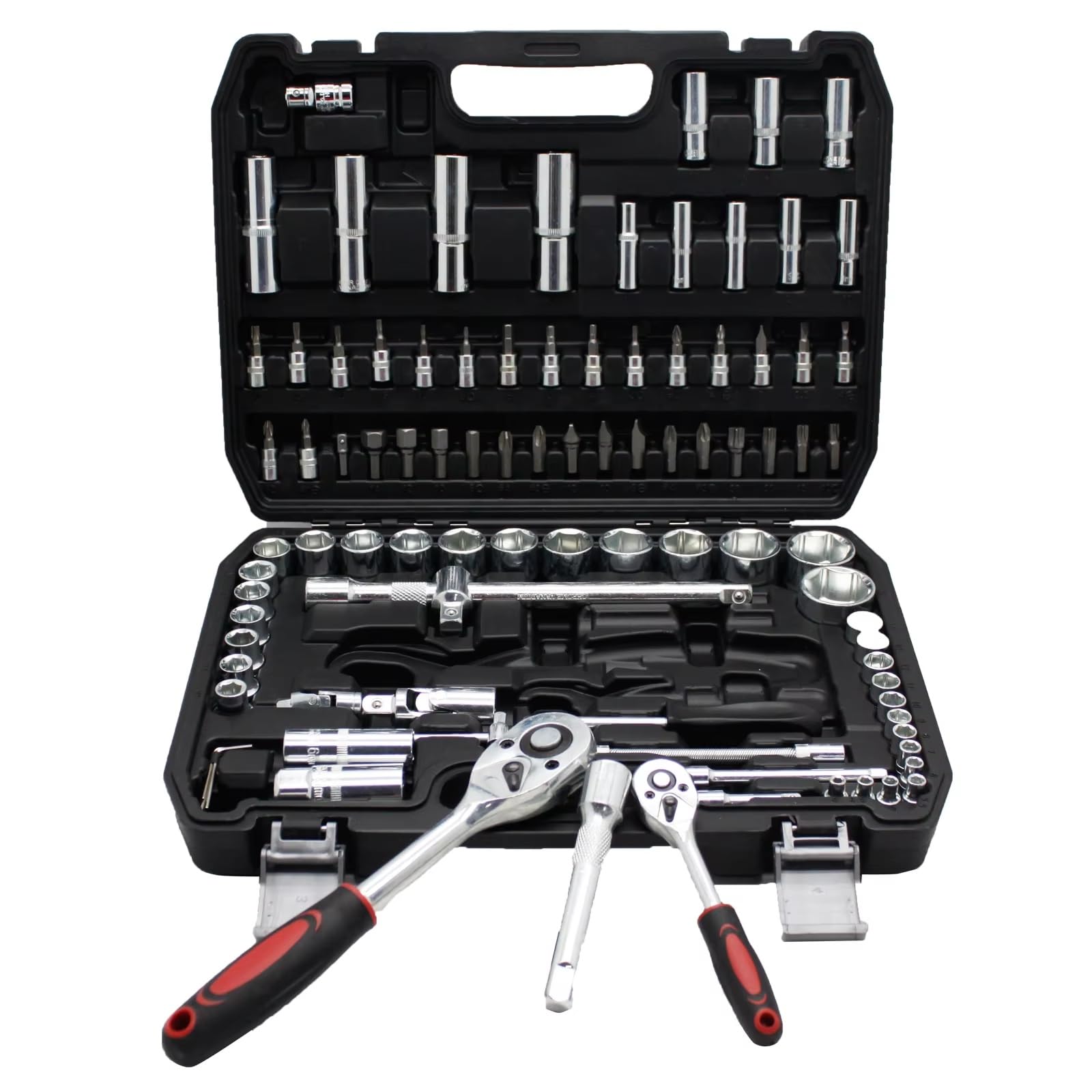Set attrezzi da officina 94 Pz 1/2 1/4 Dr. Presa Maniglia Combinazione Presa Set Di Strumenti Riparazione Strumenti Riparazione Auto Kit Di Attrezzi Per La Casa Con Utensili A Mano