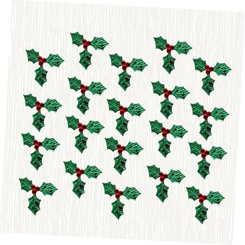 Miniatura 2 de NOLITOY 200 piezas de tela drapeada para aplicaciones de boda para ropa, decoración del hogar, bayas artificiales, arreglos florales de Navidad,