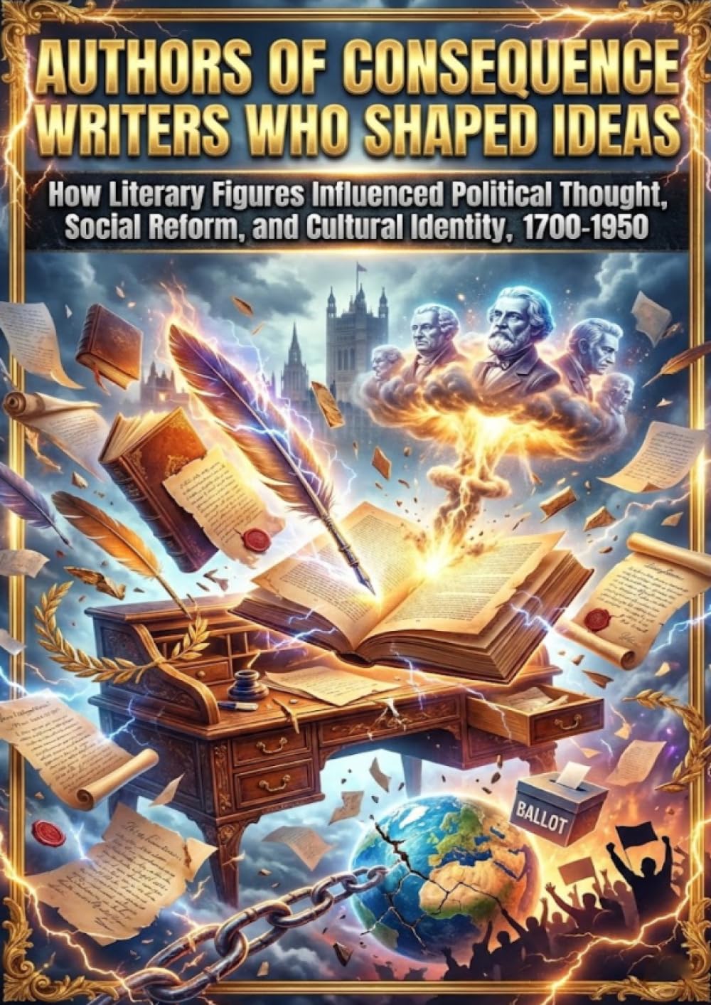 Authors of Consequence: Writers Who Shaped Ideas: How Literary Figures Influenced Political Thought, Social Reform, and Cultural Identity, 1700-1950