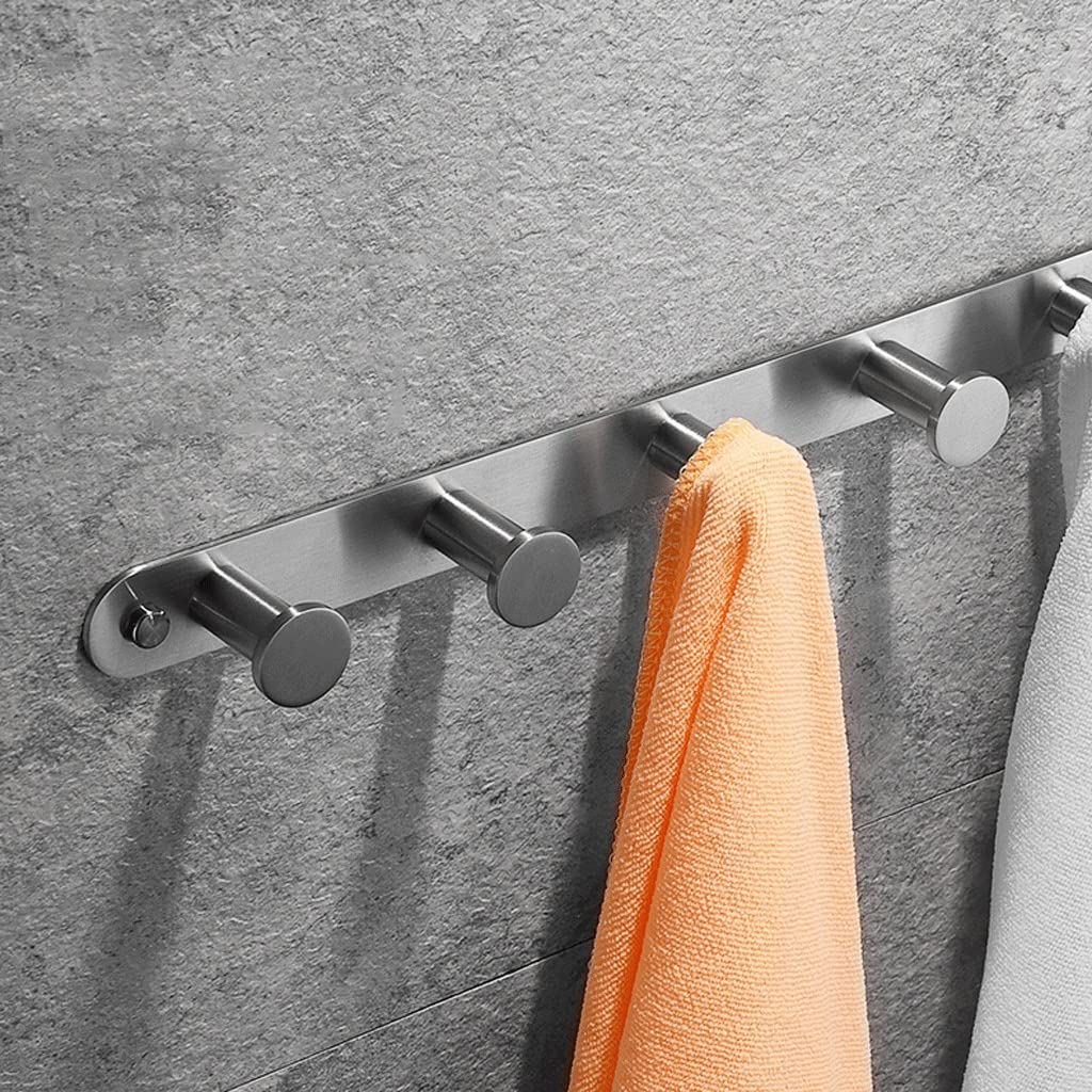 Percheros Para Colgar Abrigos Gancio in acciaio inossidabile Gancio da bagno for bagno rastrellone for bagno for il gancio da letto for il soggiorno gancio for cappotto montato a parete Perchero Para