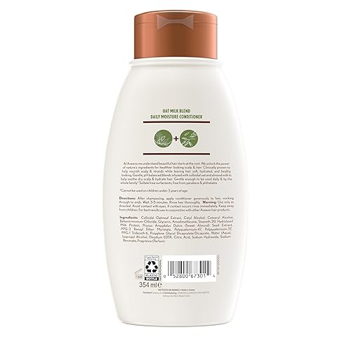 Miniatura 8 de Aveeno Farm-Fresh - Acondicionador sin sulfatos de leche de avena coloidal y leche de almendras acondicionador diario calmante e hidratante para