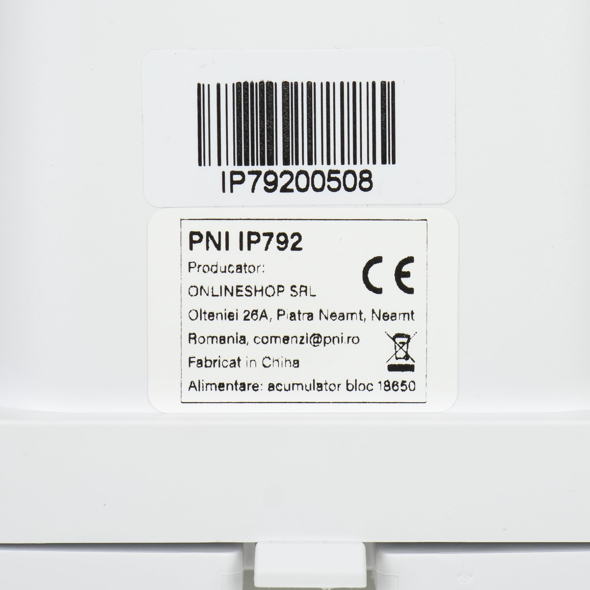 PNI Kamera do monitoringu wideo IP792 z podwójnym obiektywem 2 MP + 2 MP, panel słoneczny 3 W, wbudowana bateria 6000 mAh, wykrywanie ruchu, gniazdo kart micro SD, noktowizor, dwukierunkowy dźwięk,