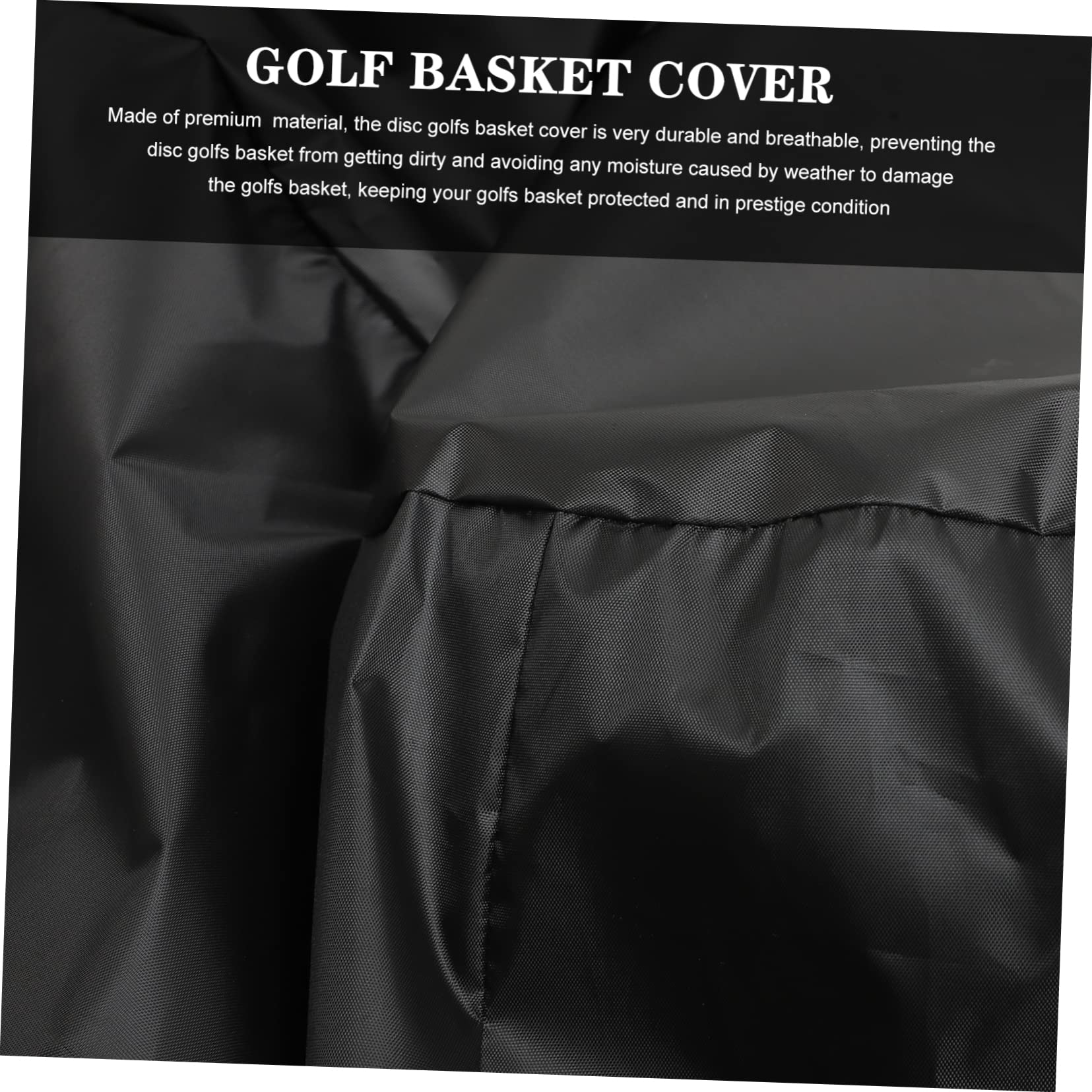 NAMOARLY Golf Basket Cover Waterproof Disc Golfing Basket Sleeve Washable Windproof Accessory