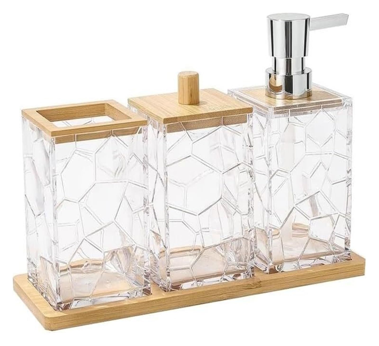 Accessoires de salle de bain compacts pour organiser le lavabo avec style