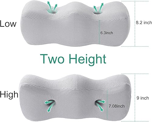 Miniatura 6 de Almohadas de elevación de piernas para después de la cirugía,Elevación de la almohada de pierna circulación sanguínea,Almohada de cuña después de la