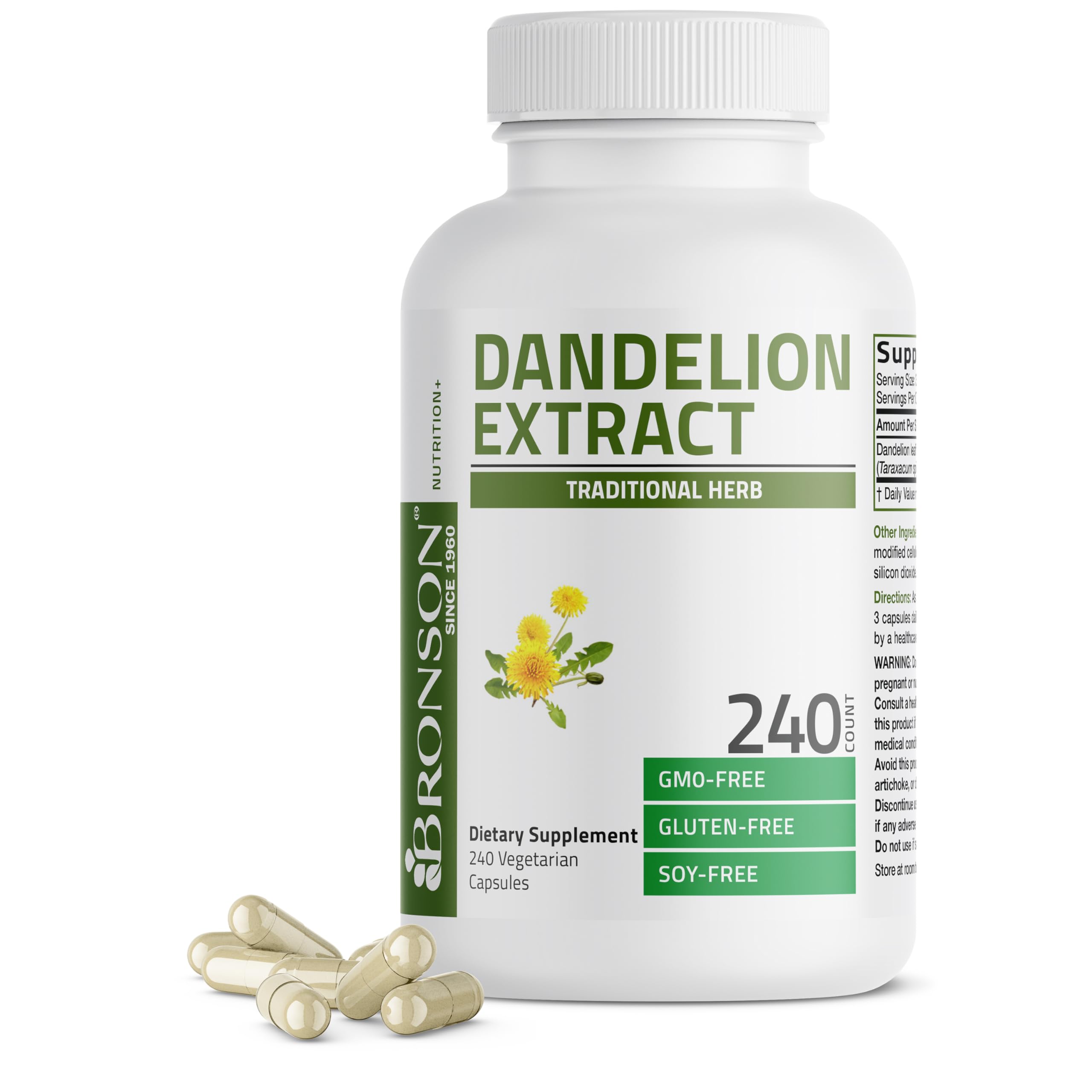 Amazon.com: Bronson Dandelion Extract High Potency Supplement