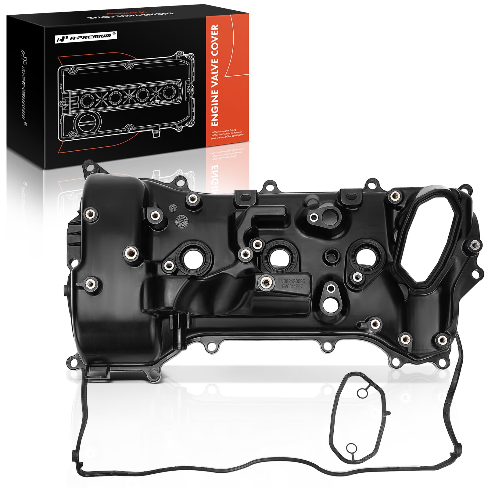 A-Premium Engine Valve Cover Compatible with Toyota Camry 2018-2019, Tacoma 2016-2019, Highlander/Sienna 2017-2019, Avalon 2019 & Lexus ES350 2019,