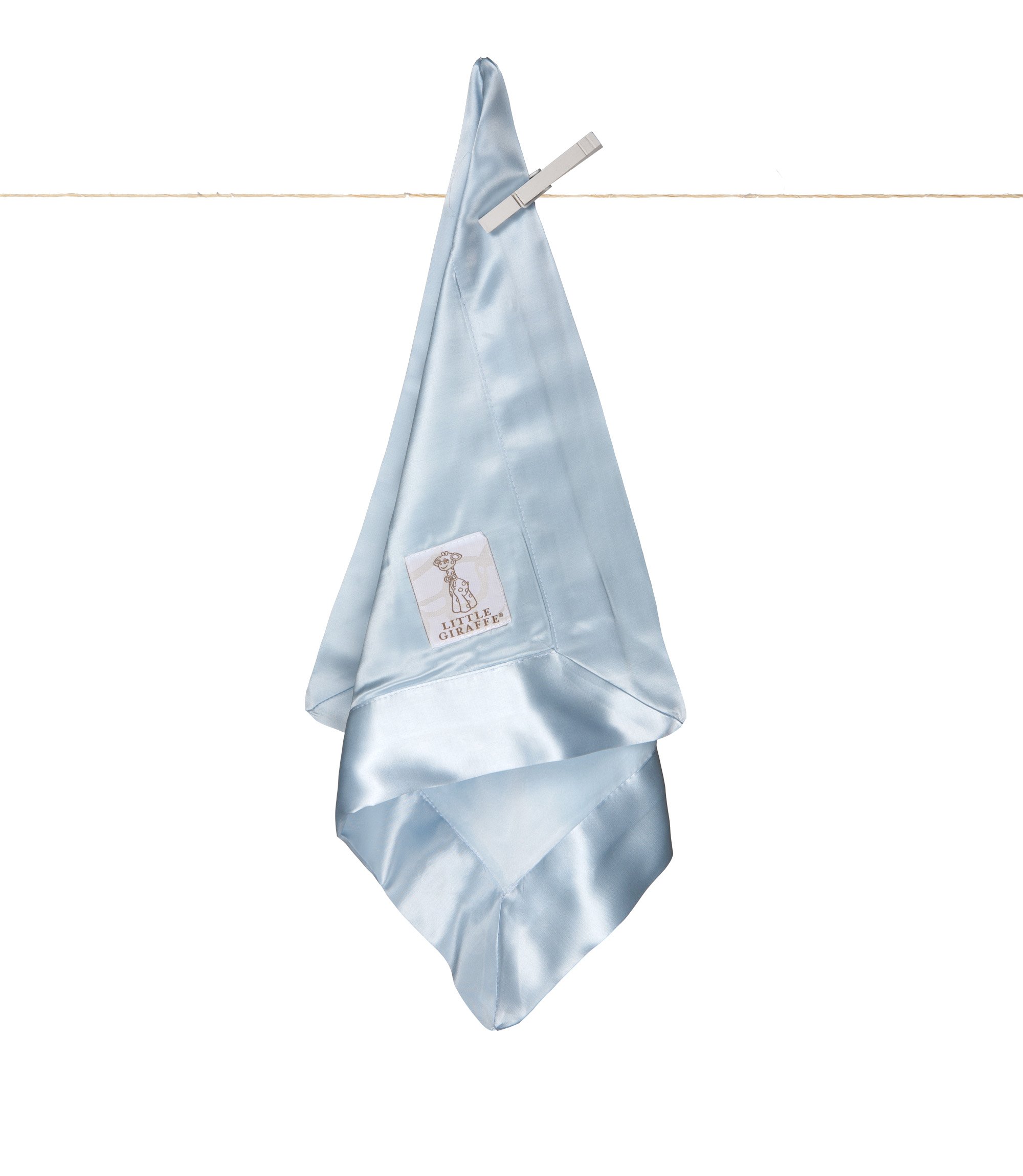 Little GiraffeVelvet Deluxe Blanky (Blue)