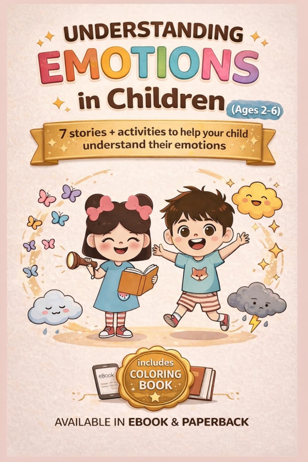 My Emotions: Stories and Guides to Help Children Understand Feelings: 5 Heartwarming Stories + Child-Led Emotional Explanations by Lia & Lino — For ... Guides & Printable Cards) (LE MIE EMOZIONI)