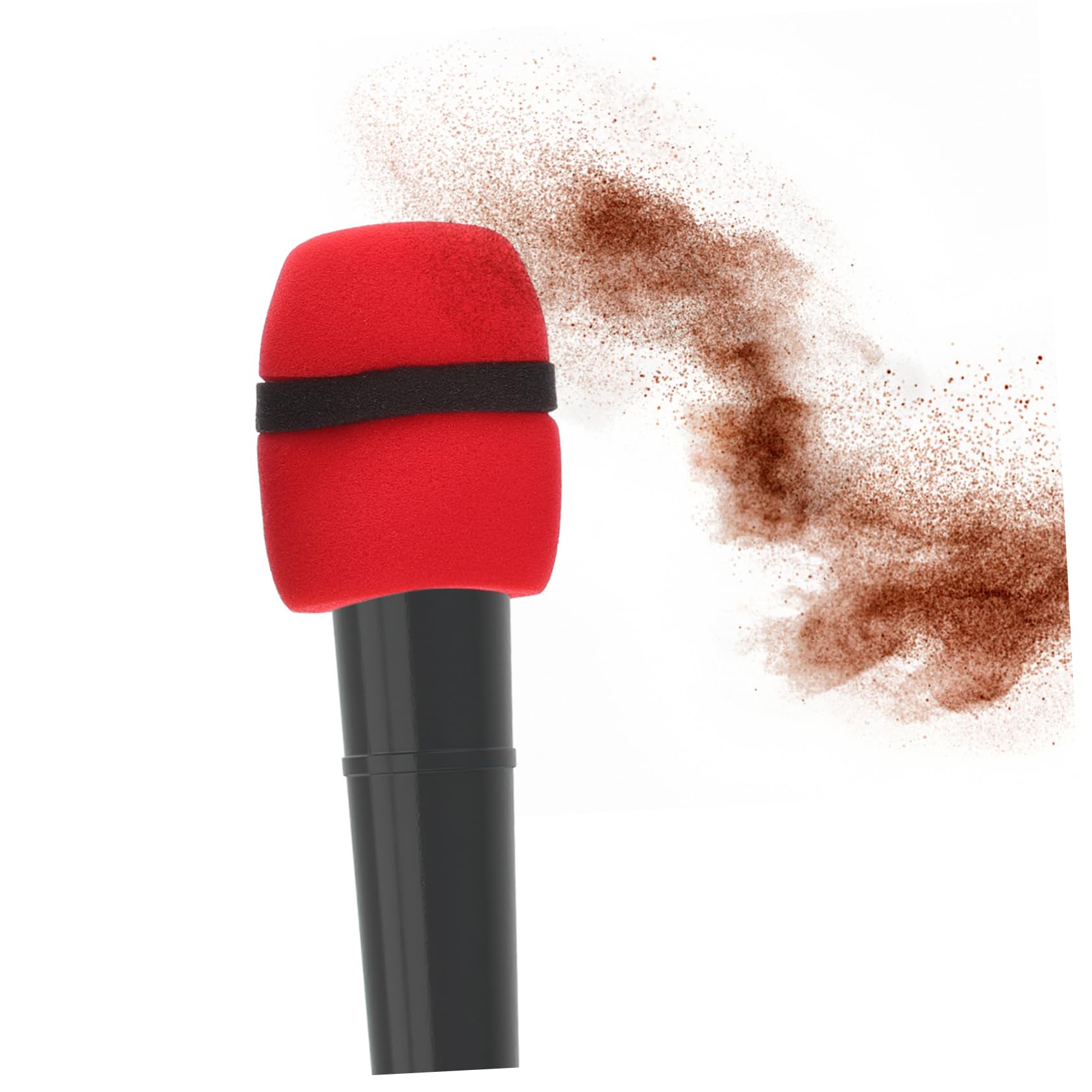 HOLIDYOYO 5Pcs Mic Covers Thicken Microphone Protection Sleeves for Handheld Microphones Noise Reduction Windshield Lightweight Sponge Material