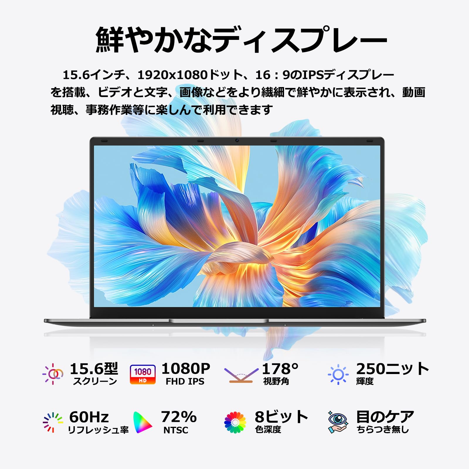 TPV ノートパソコン Office 2024搭載 15.6型 Win11 Pro
