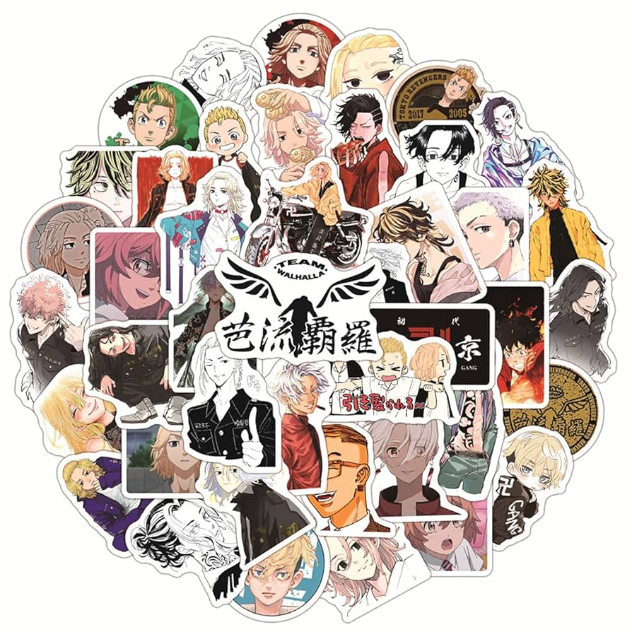 定価以下 東京リベンジャーズ 養生テープ ステッカー 佐野万次郎 松野千冬 Amazon.co.jp: 東京リベンジャーズ ステッカー 50枚セット 防水