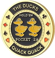 Vista 1 de LuluCircle Guardia de póquer, Pesos para póquer, Regalos de póquer para hombres, Protector de tarjeta de póquer, Accesorios de póquer, Monedas