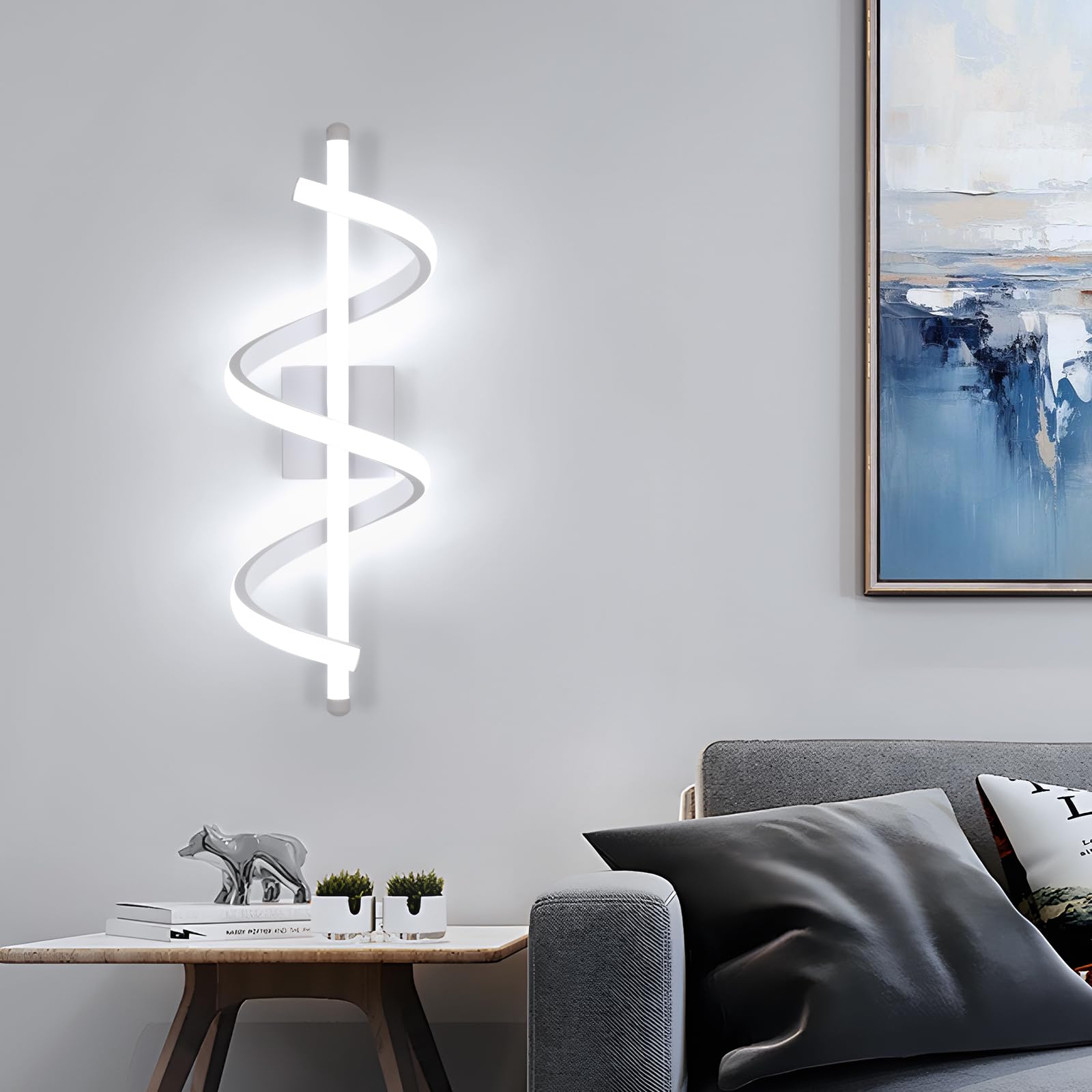 Comely Applique LED da Parete Interno, 26W 2925LM Moderno Lampada da Parete