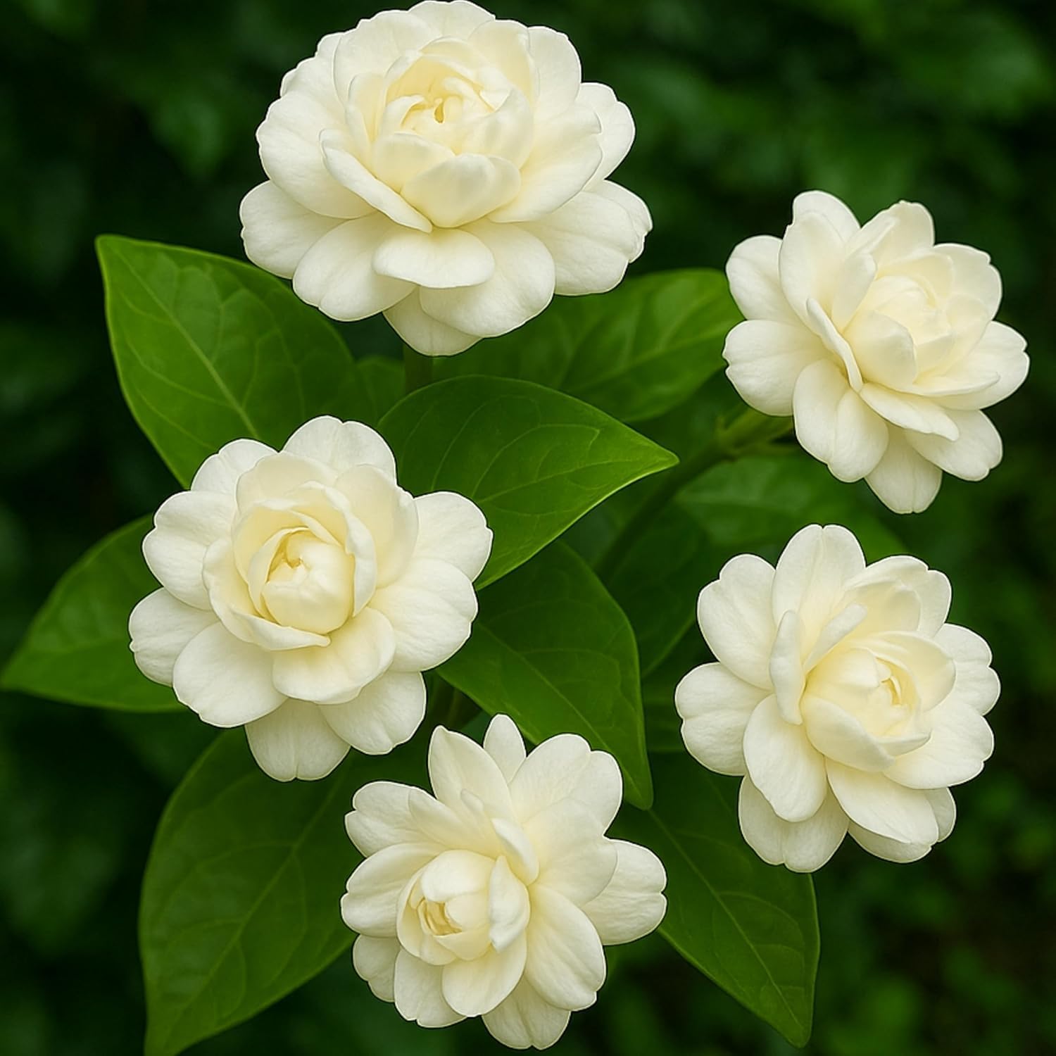 ORIGINAL Live Mogra Flower Plant - Arabian Jasmine | Evergreen Flowering | Fragrance Expert Plant | Sacred or Puja Flowers | Idea for Home Garden and Balcony | Plant with Pot | Pack of 1-image-46
