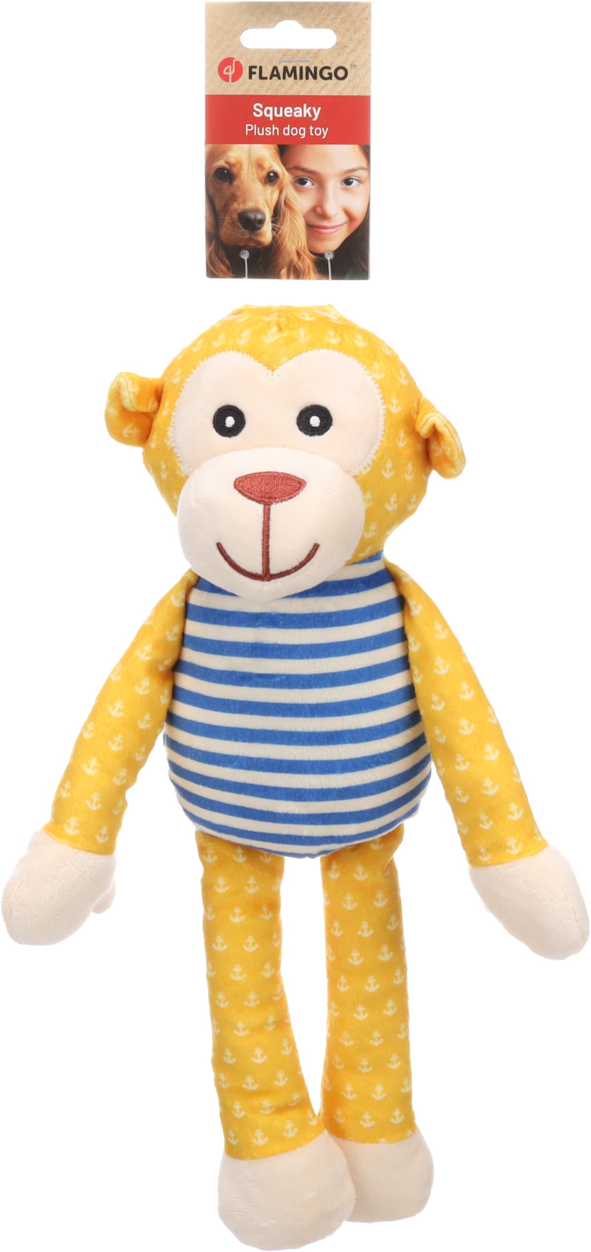 Flamingo DT GRILLA MONKEY YELLOW 26x10x39CM