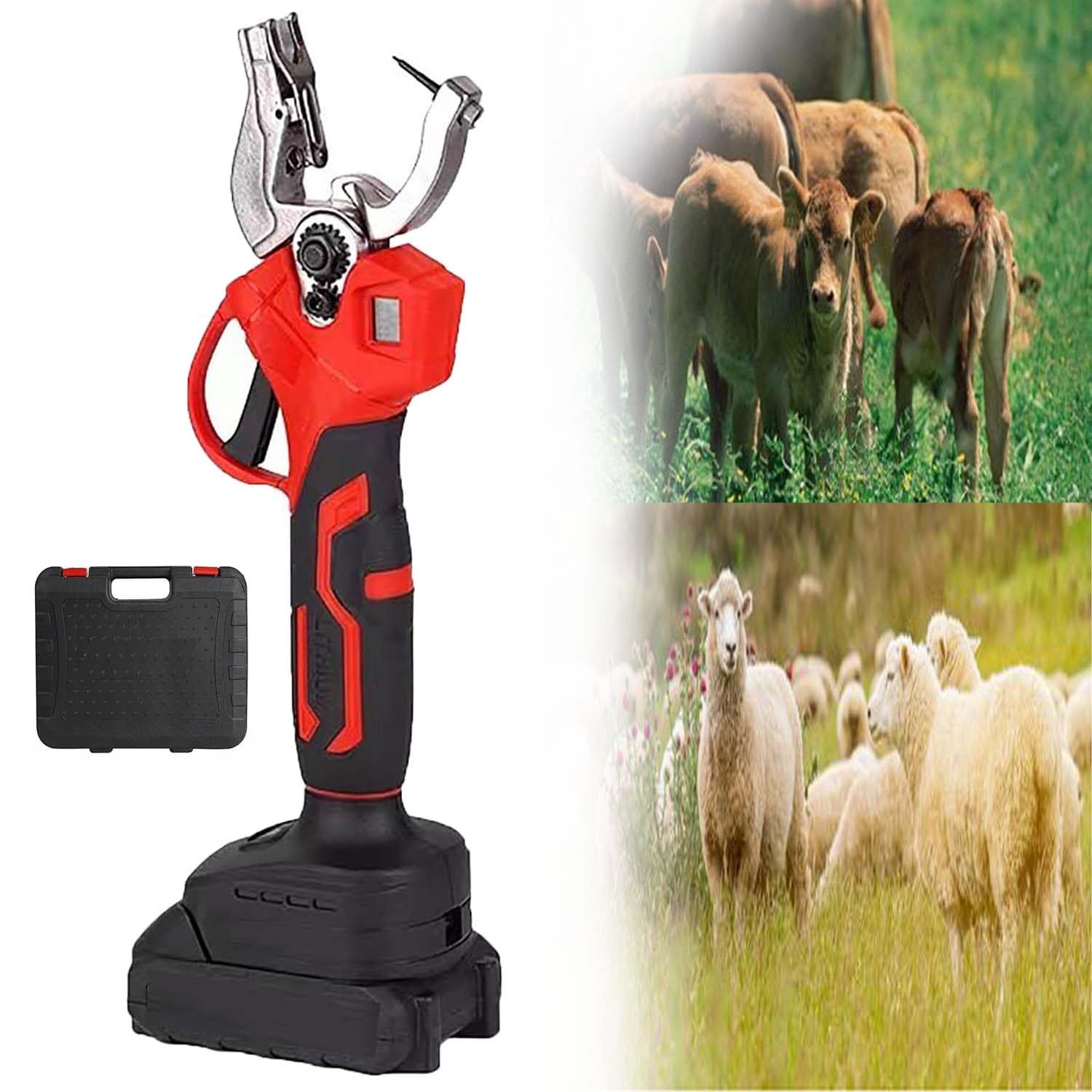 Alicates Para Crotales,Alicates Para Crotales Con Conteo Automático Marcado Eficiente,Marcado Vertical,Rebote Automático,Para Ganado Ovejas,Cerdos