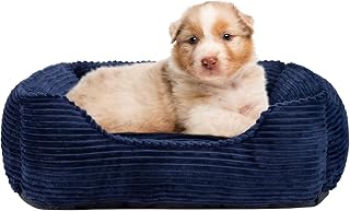 INVENHO Dog Beds for Small Medium Large Dogs Rectangle Washable Sleeping Puppy B - Compare price