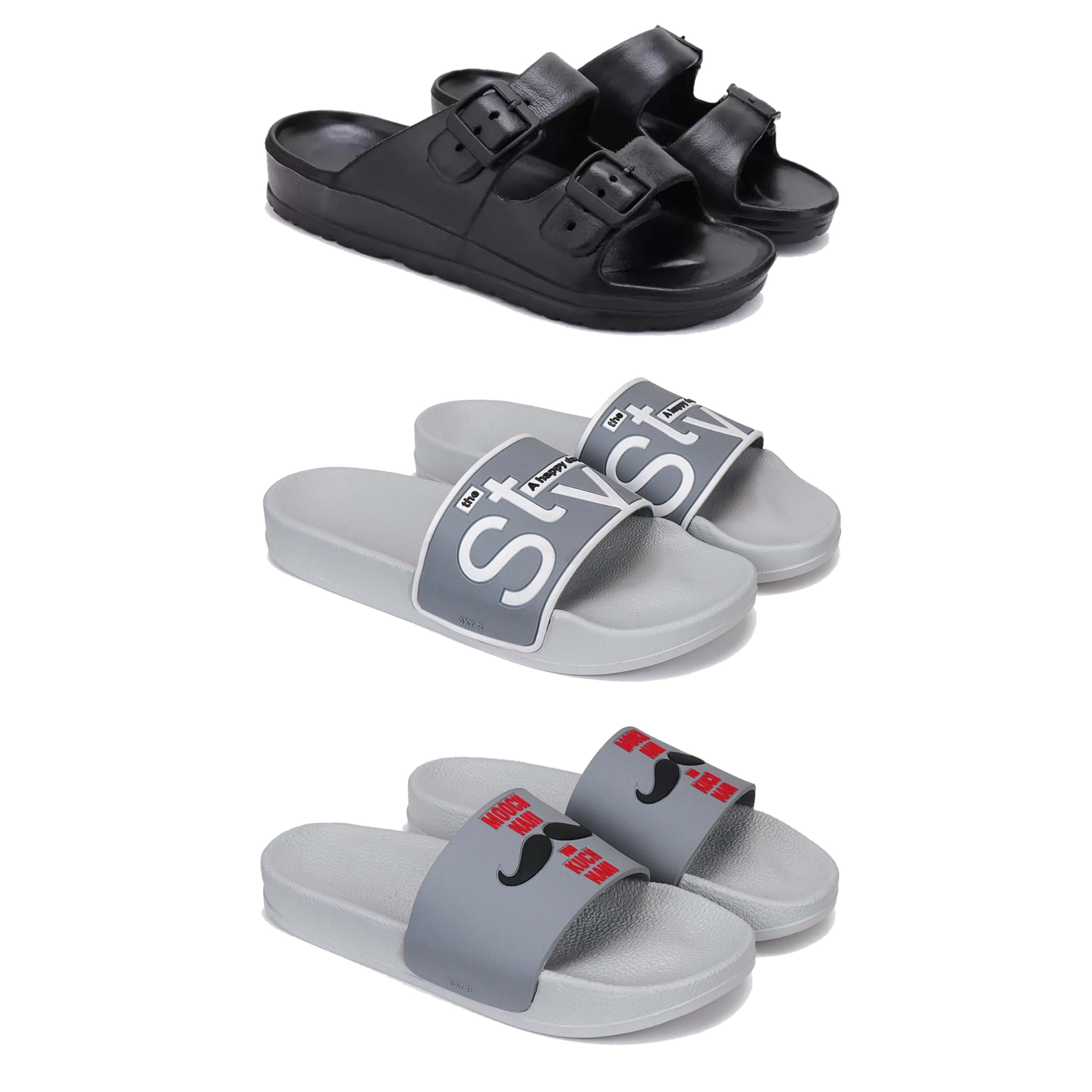 sandal for Men's,slip-ons, casaul sandals for Men'sGRP-SAN-(3-COMBO)-3115-1589-1590-image-46