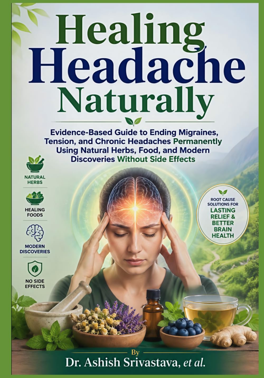 Healing Headache Naturally: Evidence-Based Guide to Ending Migraines, Tension, and Chronic Headaches Permanently Using Natural Herbs, Food, and Modern Discoveries Without Side Effects