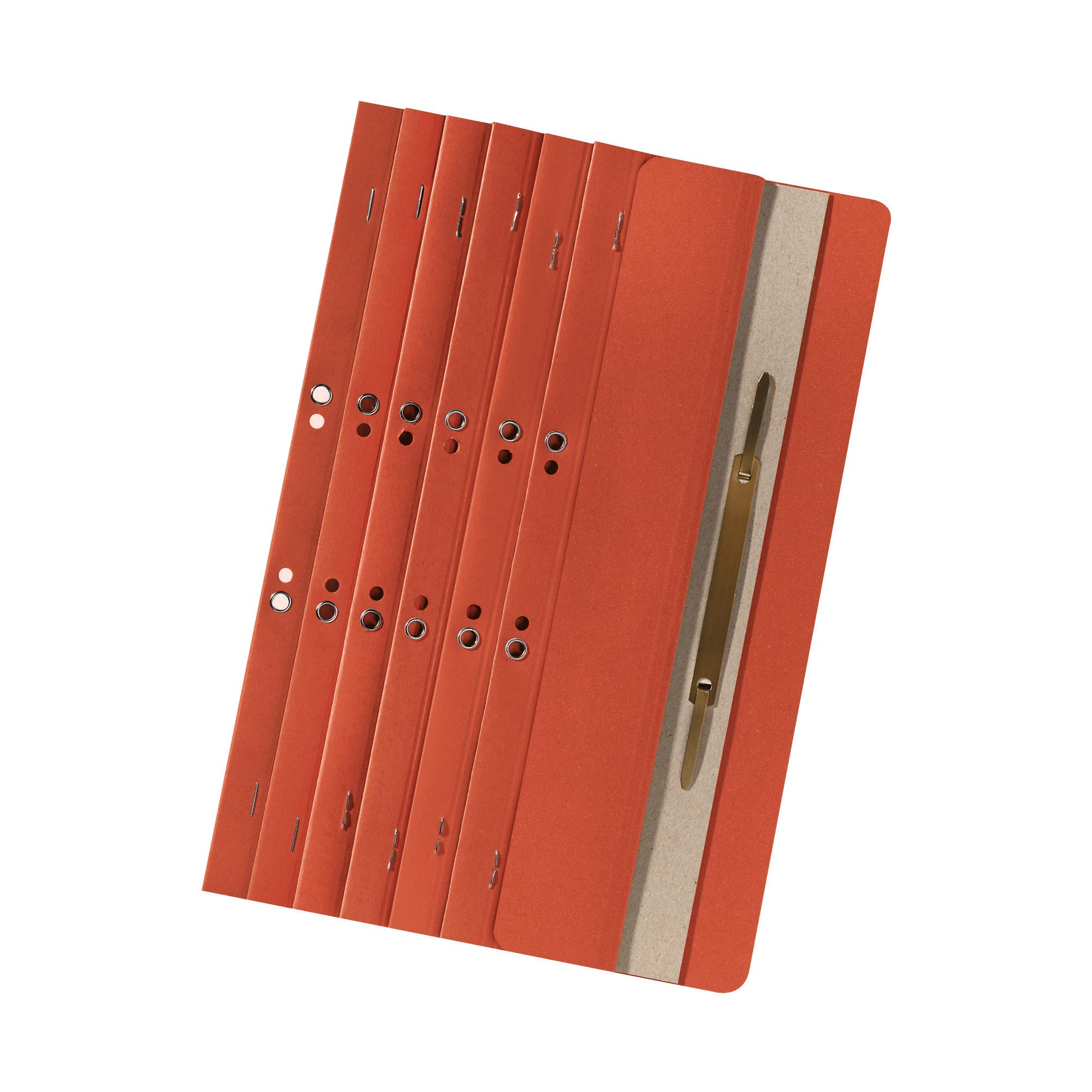 Falken - Confezione da 200 cartelline portadocumenti, in cartone riciclato, colore: Marrone orange