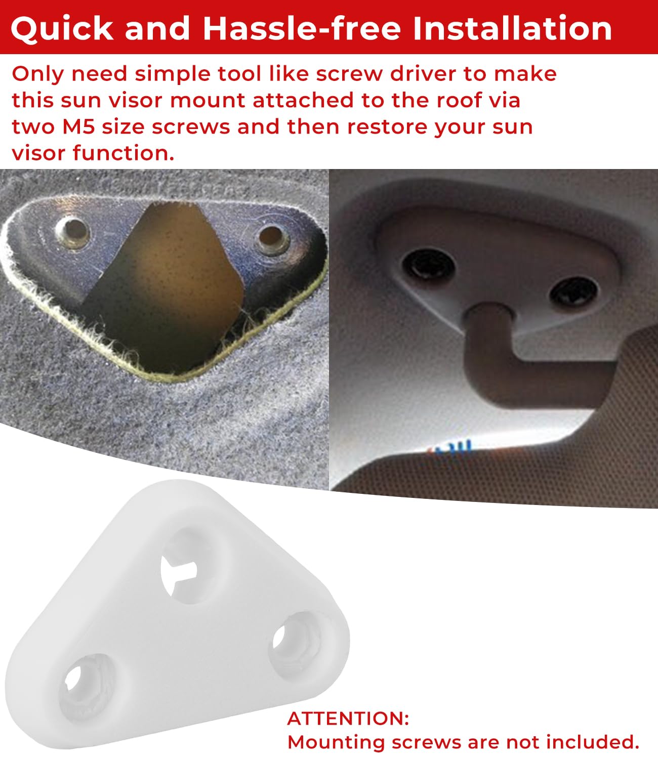 Support De Pare-Soleil Pour Subaru - Compatible Forester, Impreza, Crosstrek, WRX (Référence 92011SC031LO)