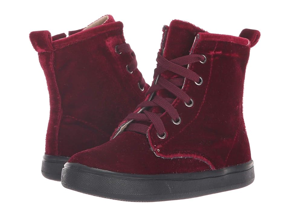 

Old Soles Velvey Swag (Toddler/Little Kid) (Red) Girl's Shoes