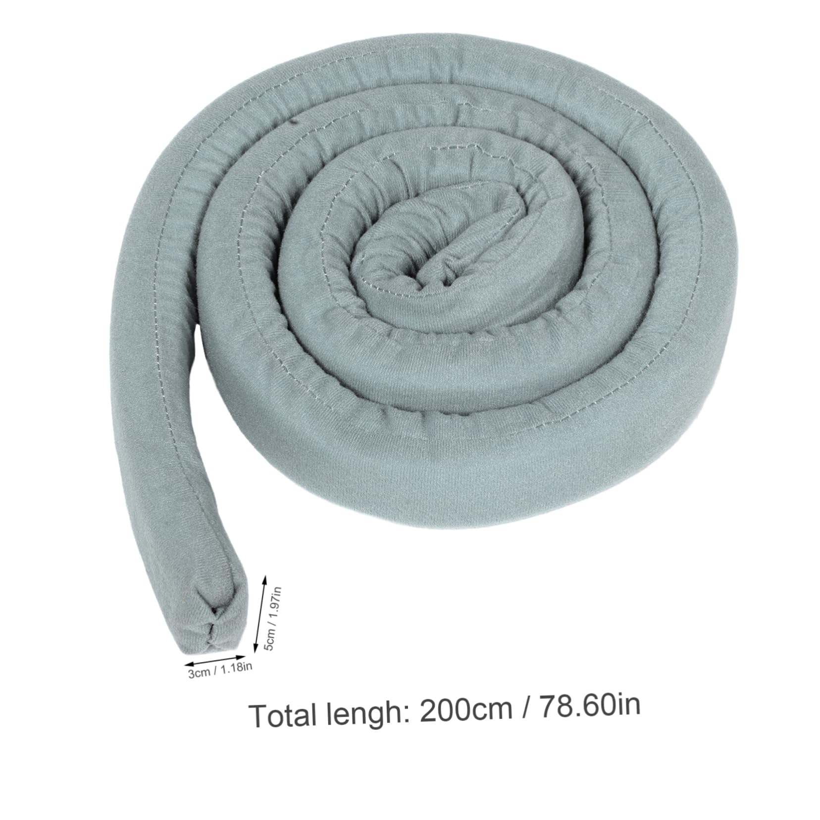 Cabilock Bed Wedge Pillow Full Size Gap Filler for Headboard Pillow Bed Filler Strips Block Items from Falling