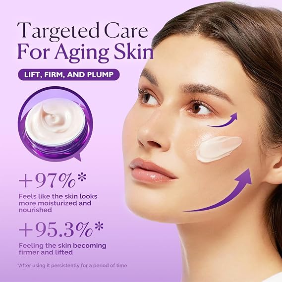 3D Lifting Cream | Korean Skincare Anti Wrinkle Face Cream, Anti Aging Night Cream For Women Anti Aging Face C-ream For Women | Improved Elasticity & Glowing Skin