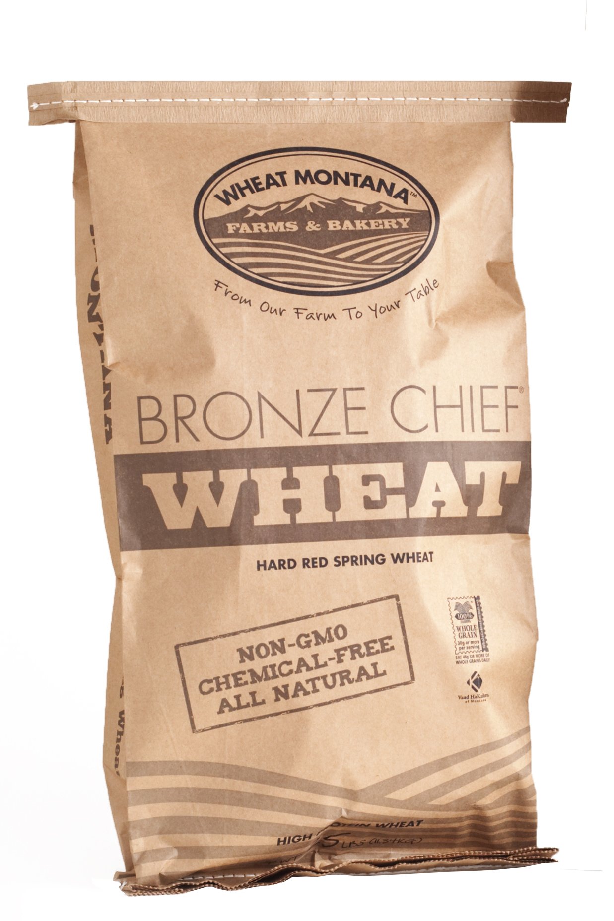 Wheat Montana - Bronze Chief Wheat Berries- 1 pack - 25lb bag