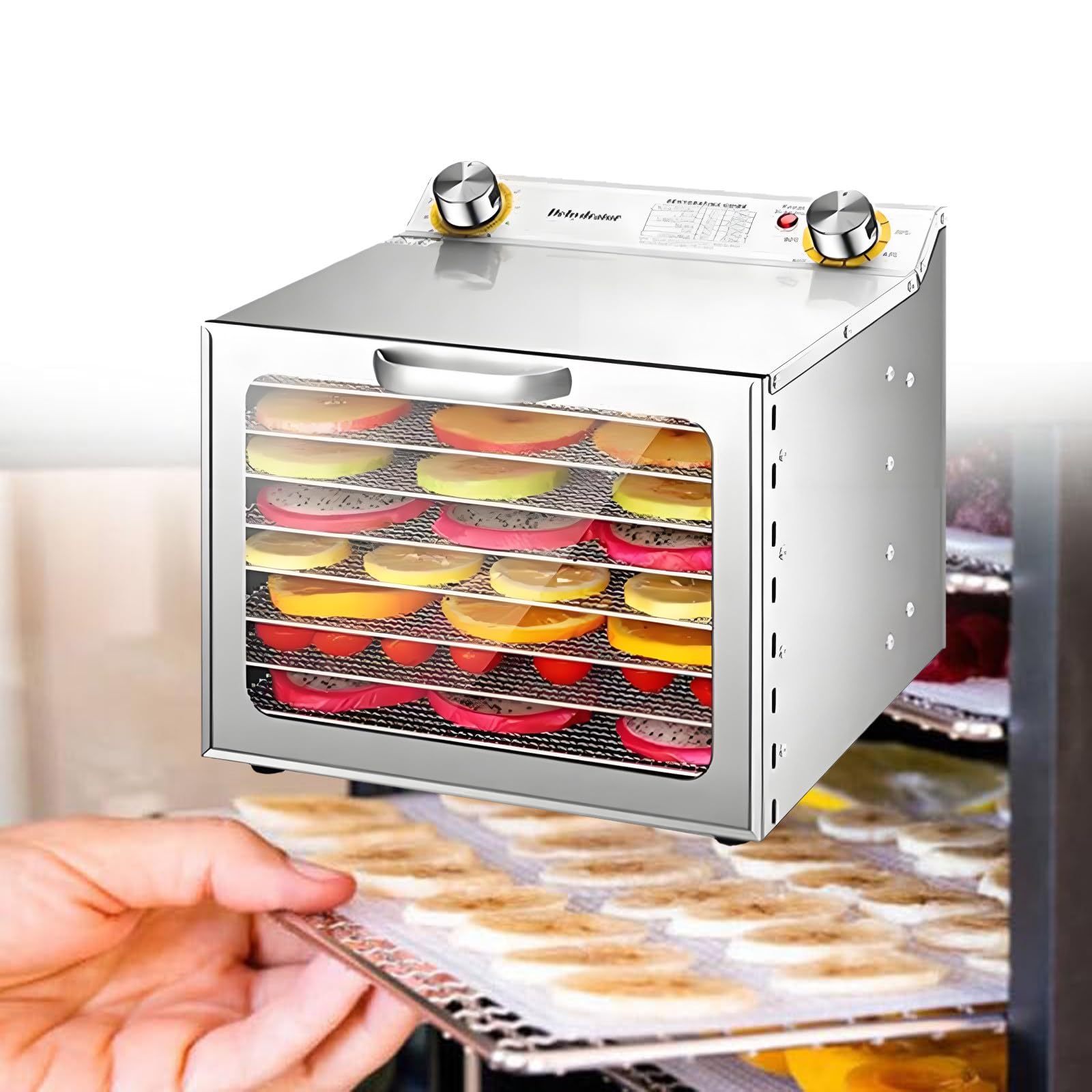 Wianqian Multicolor Food Dehydrator Machine, Food Dryer Machine And Dehydrator 8Layer