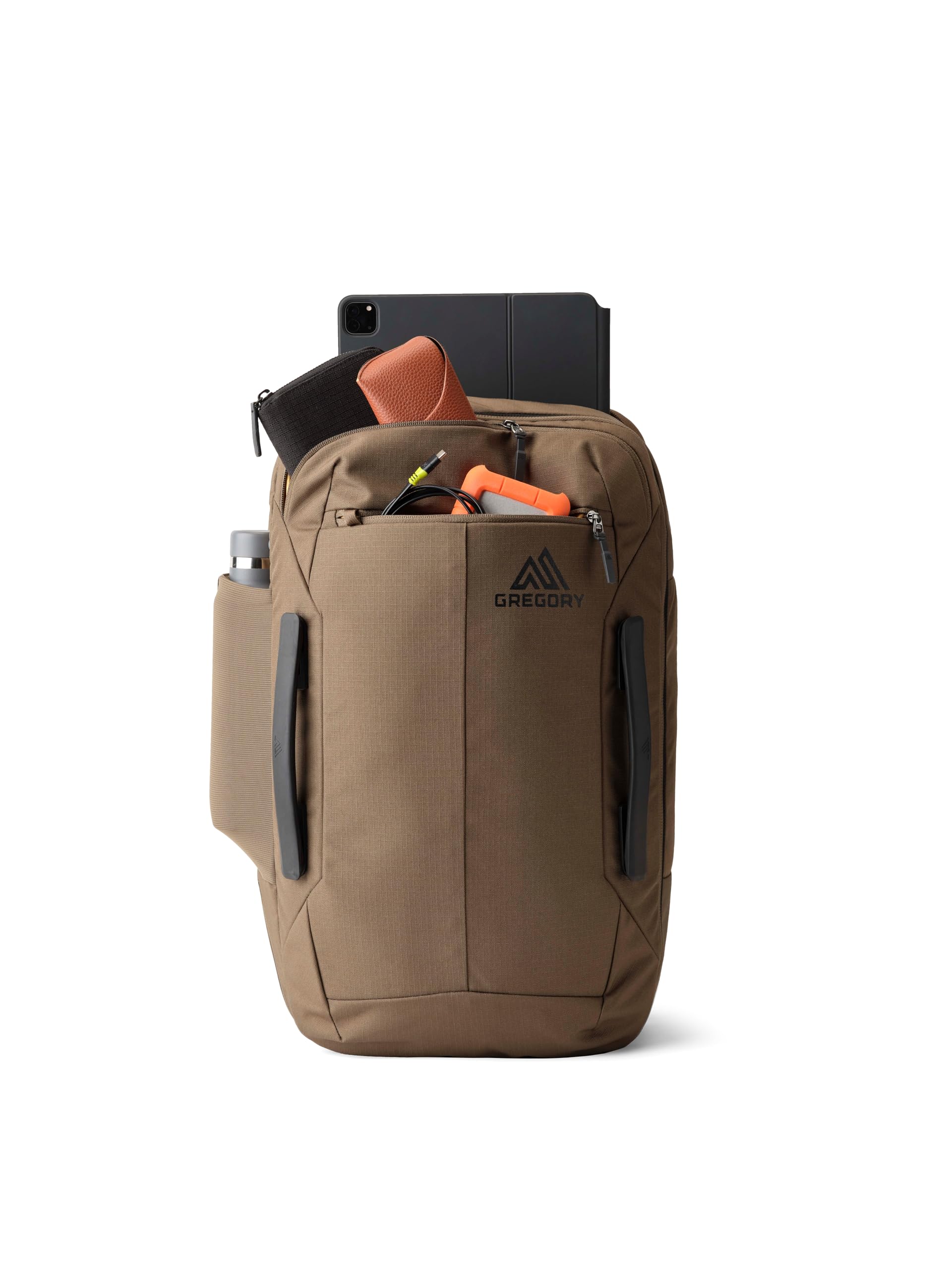 Gregory Active Travel - Border 40, plecak podróżny, 56 cm, 40 l, 1,75 kg, lekka torba podróżna, kieszeń na laptopa 15 cali, brązowy (Mesa Brown)