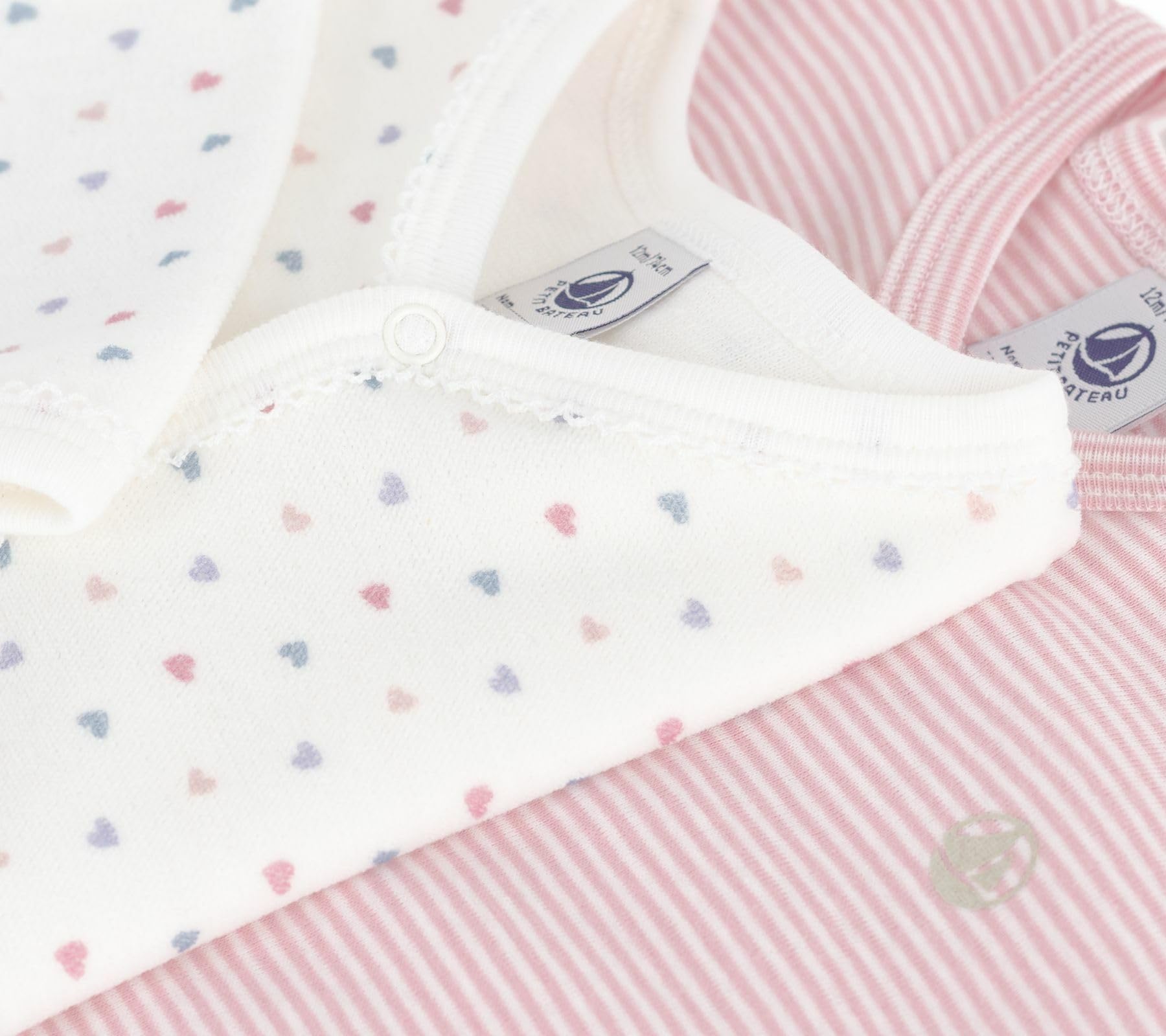 Petit Bateau - Conjunto de Pijamas de bebé de algodón Impreso