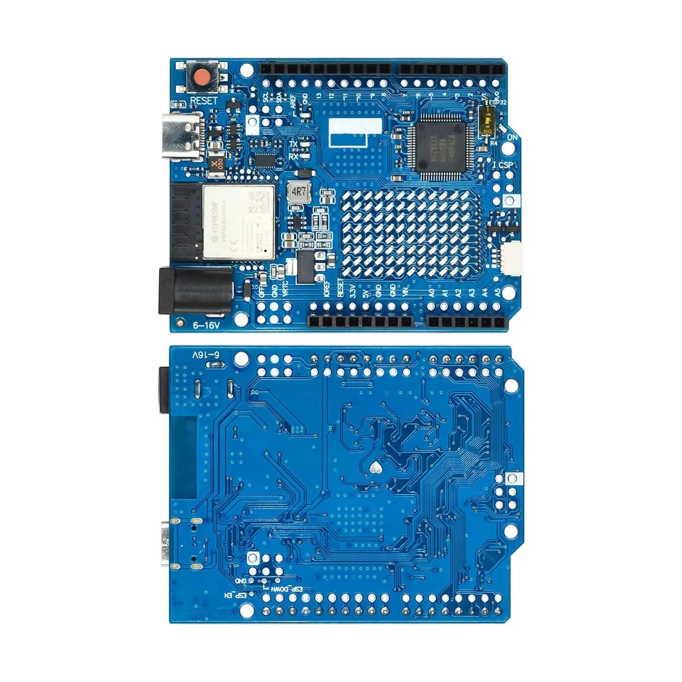 For Placa USB Arduino UNO R4 Minima ESP32-S3 Tipo C