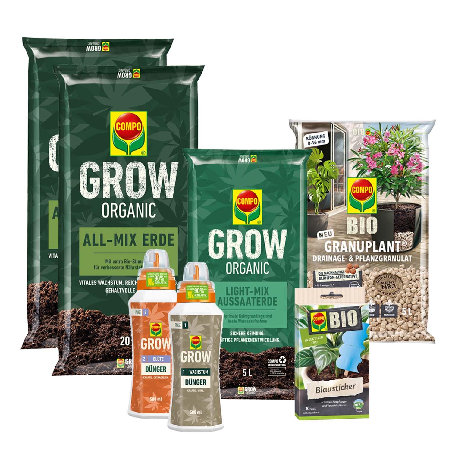 GROW Box M für die Aussaat von Spezialkulturen im Indoor- & Outdoorbereich und eine optimale Wachstums- & Blütenphase (Medium)
