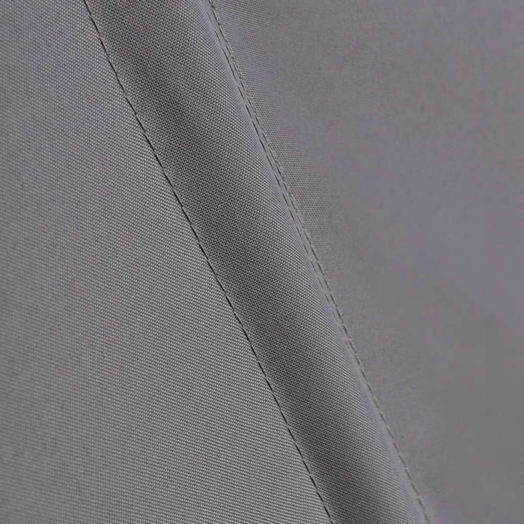 vidaXL Toldo Lateral Plegable de balcón Gris 160x240 cm