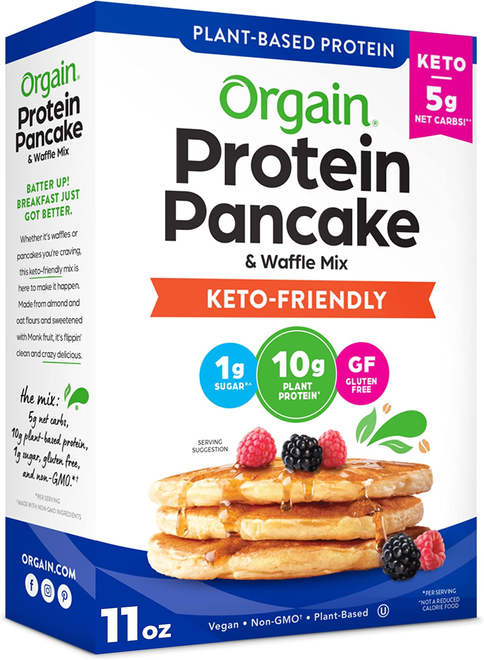 Orgain Protein Pancake & Waffle Mix