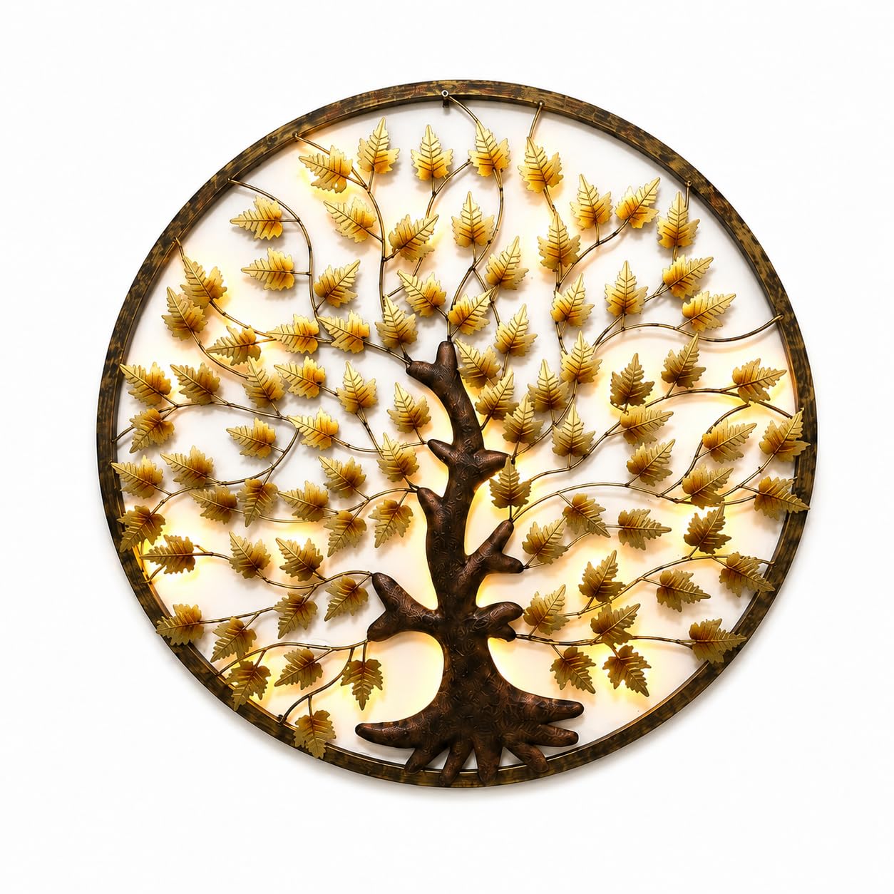 Zora Tree Wall Decor - LED Light & Elegant Design -15