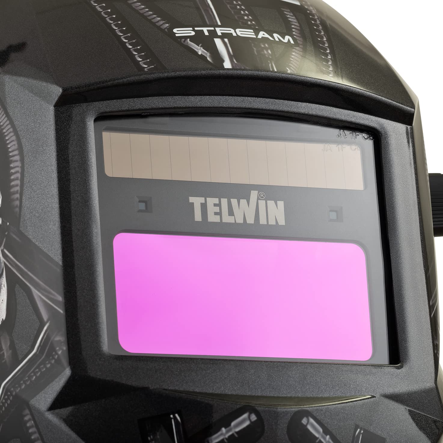 Telwin Stream Robot mascara de casco para soldadura MMA/MIG-MAG/TIG